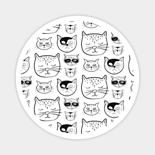 Cats Cute Cat for Cat Lovers Magnet